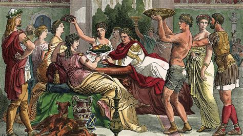 Die Meisten Alten Römer Aßen Wie Tiere