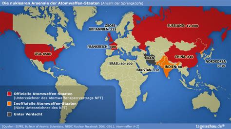 Nukleare Sicherheit: Beste Und Schlechteste Länder (Infografik)