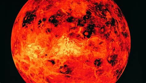 Qual é a faixa de temperatura Celsius em Vênus?