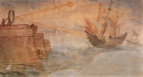 Studie: Archimedes Indstil Romerske Skibe Afire Med Kanoner